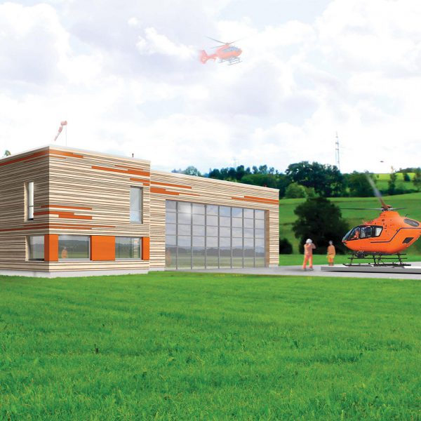 Neubau Luftrettungszentrum Allgäu