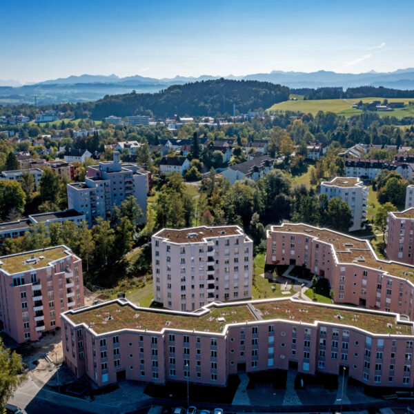 Luftaufnahme der Funkenwiese